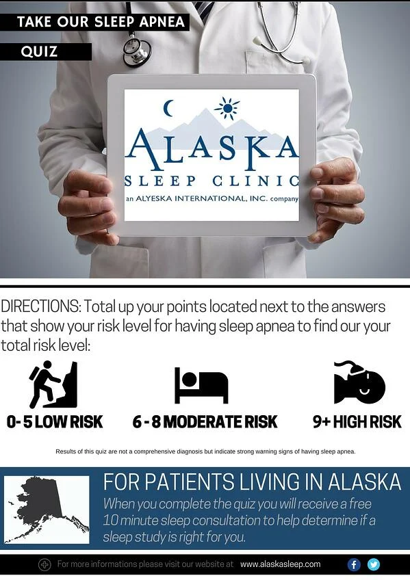 SLEEP APNEA QUIZ Alaska Sleep Clinic